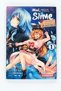 Moi, quand je me réincarne en Slime – Comment vivre chez les monstres – Tome 1 sur fond blanc