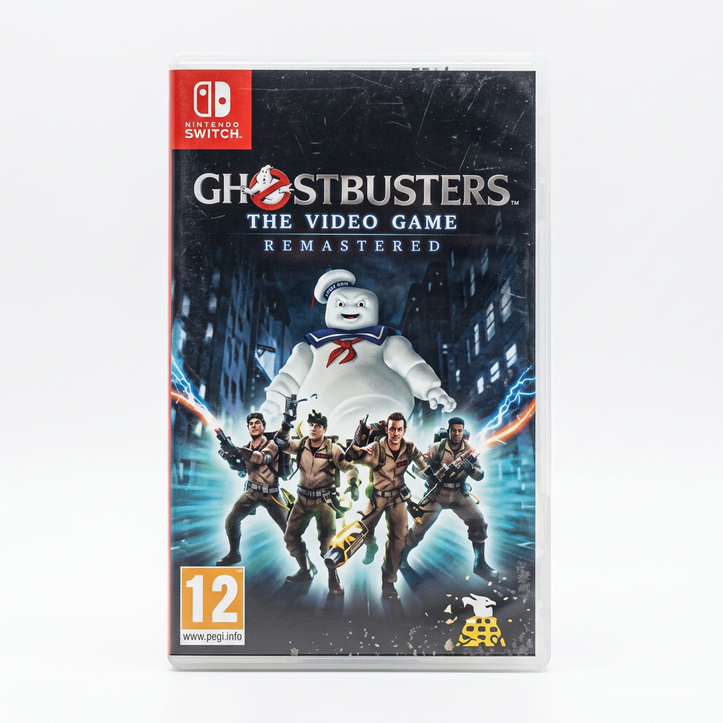 Ghostbusters The Video Game Remastered Nintendo Switch, face avant du boîtier