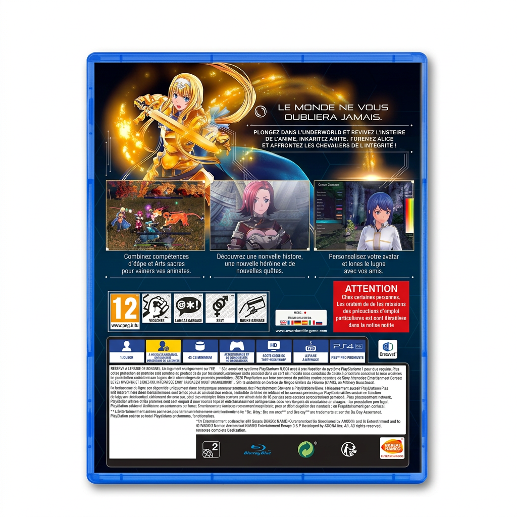 Sword Art Online: Alicization Lycoris – PS4