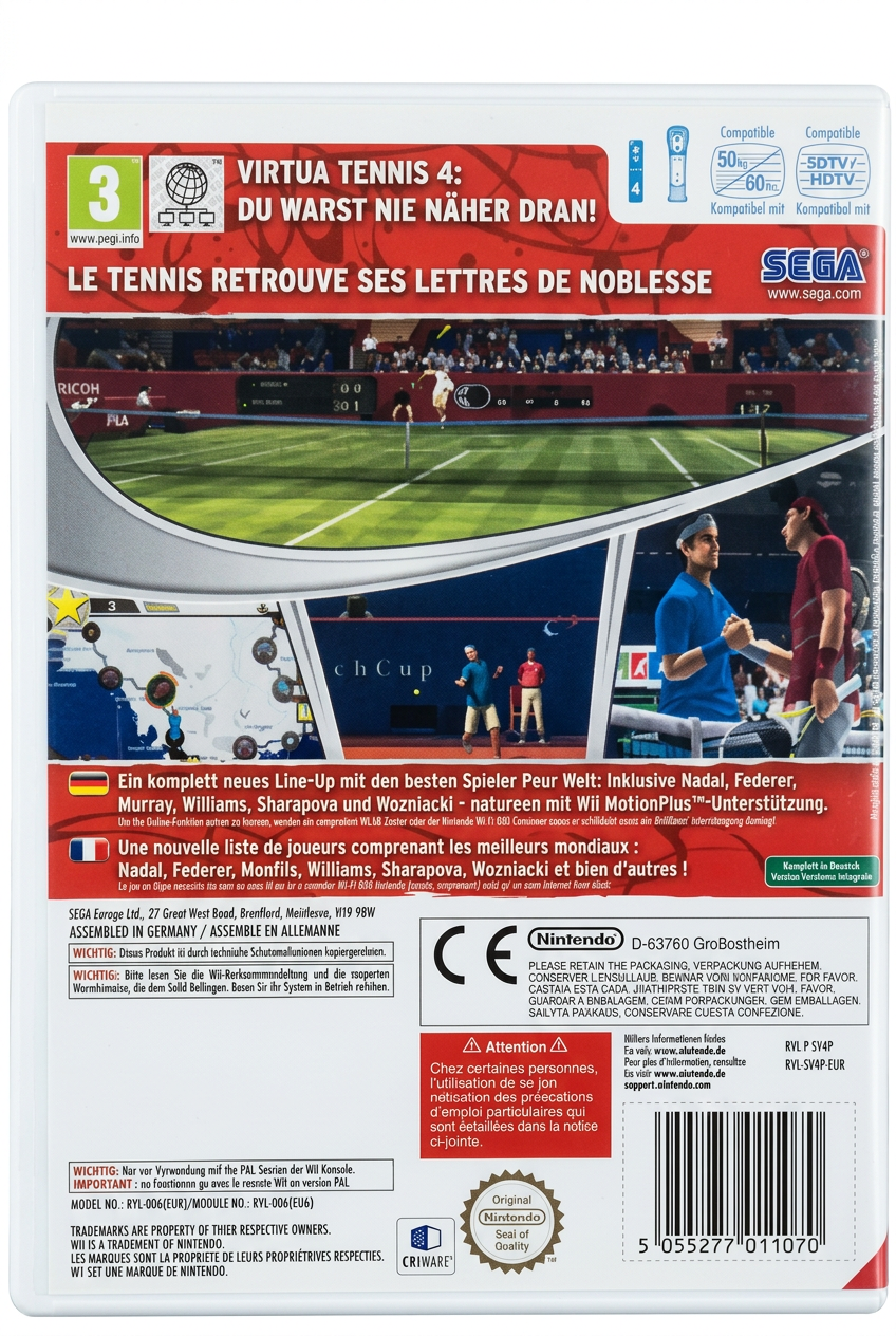 Virtua Tennis 4 – WII
