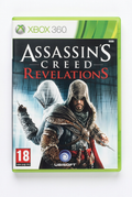 Assassin's Creed Revelations xbox 360, recto sur fond blanc