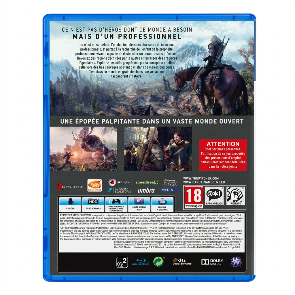 The Witcher 3: Wild Hunt – PS4