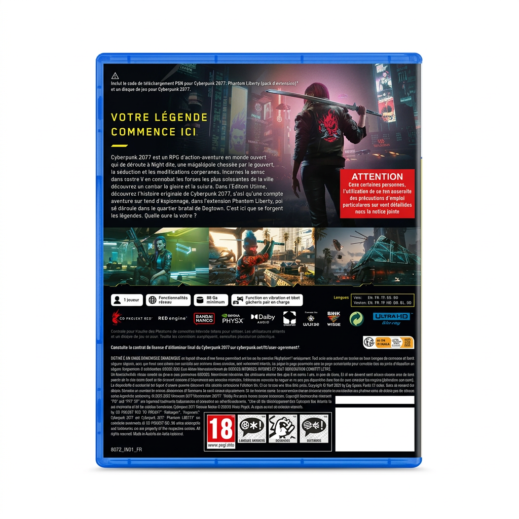 Cyberpunk 2077 – Ultimate Edition – PS5
