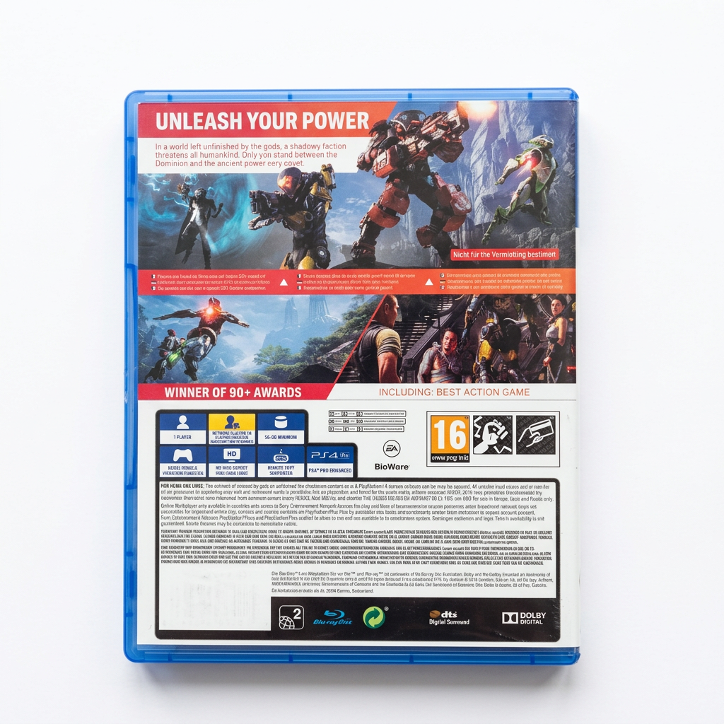 Anthem – PS4 – Collection uniquement, non jouable