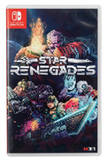 Star Renegades Nintendo Switch – face avant sur fond blanc