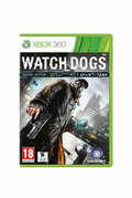 Watch Dogs Xbox 360, recto sur fond blanc