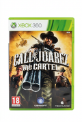 Call of Juarez The Cartel xbox 360, recto sur fond blanc