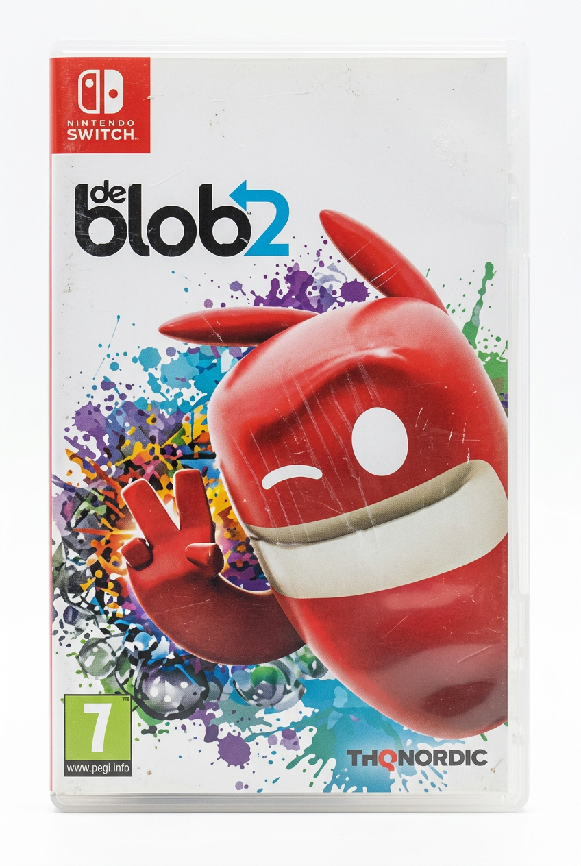 de Blob 2 switch, recto sur fond blanc