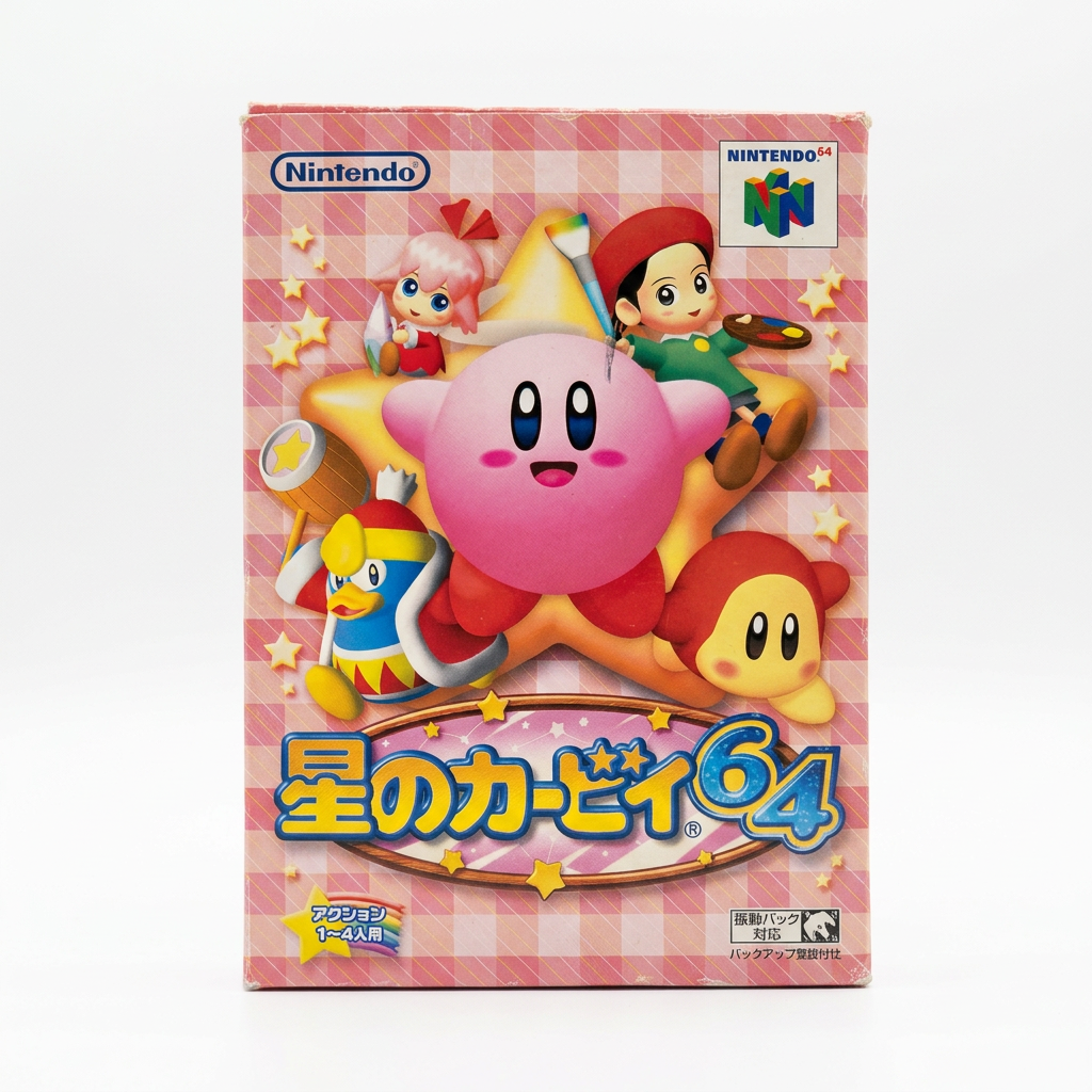 Kirby 64: The Crystal Shards N64 – Édition japonaise