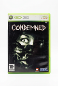 Condemned xbox 360, recto sur fond blanc sans étiquette de prix