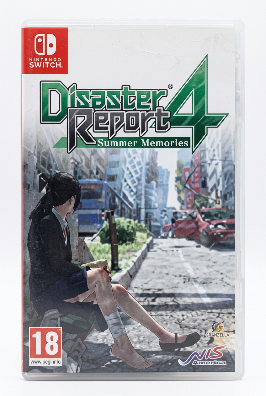 Disaster Report 4 Summer Memories switch – recto sur fond blanc