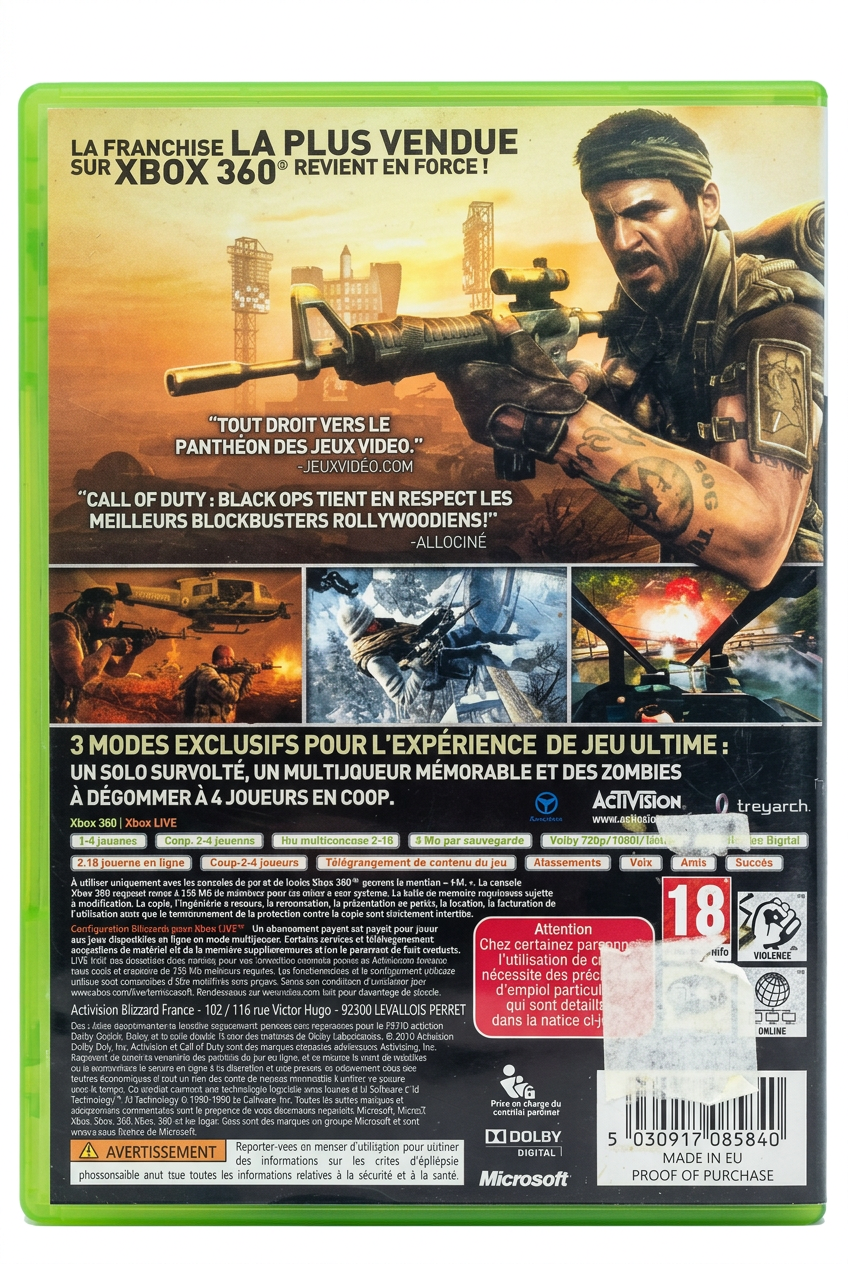 Call of Duty: Black Ops – X360