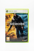 La Mémoire dans la peau xbox 360, recto sur fond blanc sans étiquette de prix