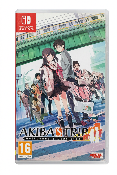 AKIBA'S TRIP Hellbound & Debriefed switch – face avant