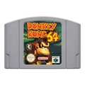 Cartouche Donkey Kong 64 N64 sur fond blanc