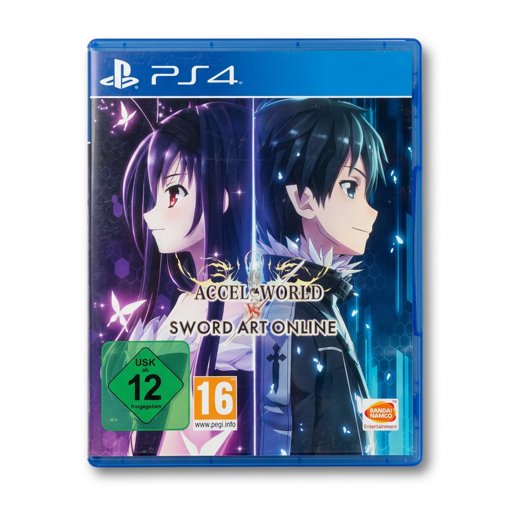 Accel World vs. Sword Art Online – PS4 – Jaquette allemande