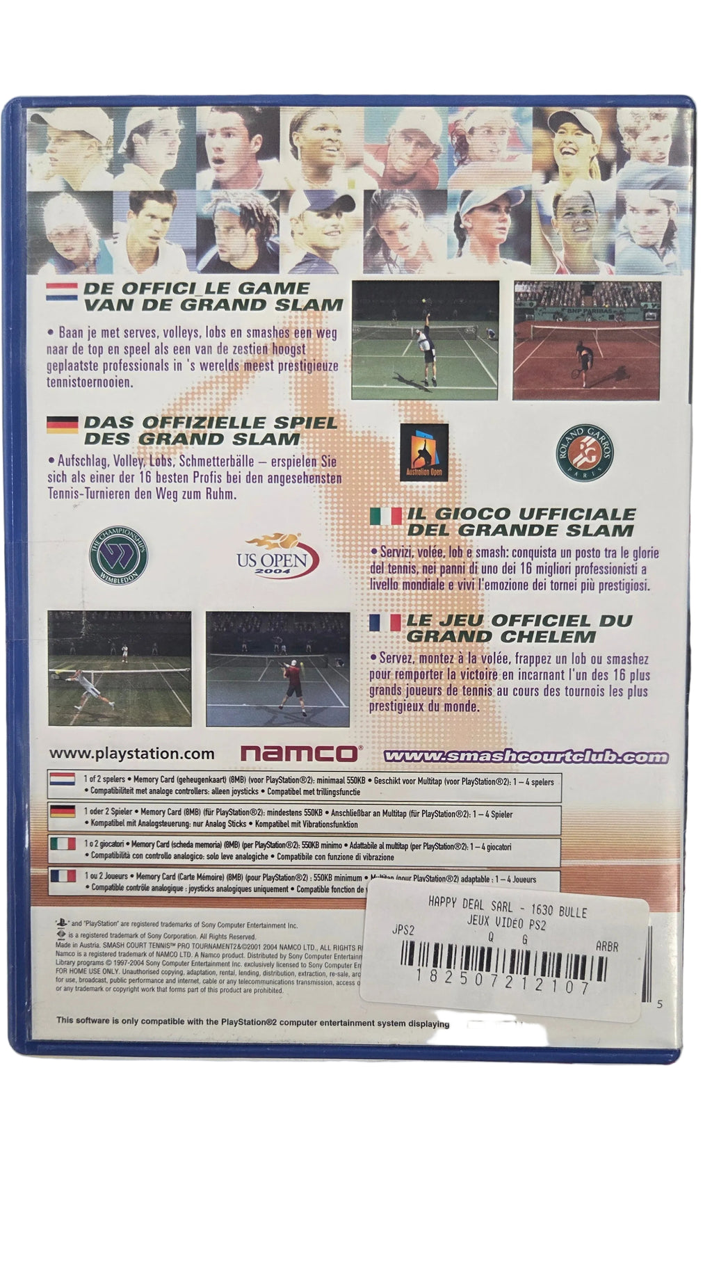 Smash court tennis Pro Tournament 2