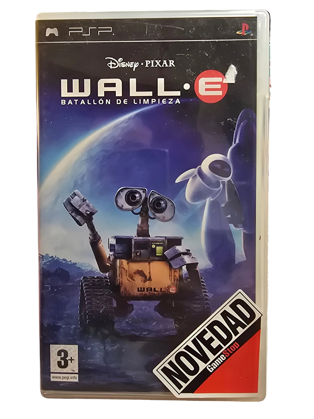 Wall-E Batallon de limpieza (espagnol) PSP