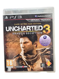 Uncharted 3 Drake's deception Game of the year edition PS3
