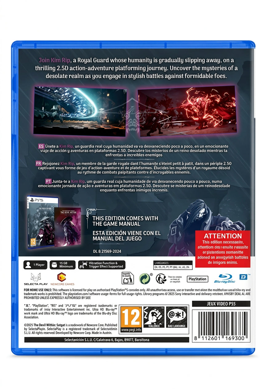 The Devil Within Satgat PS5