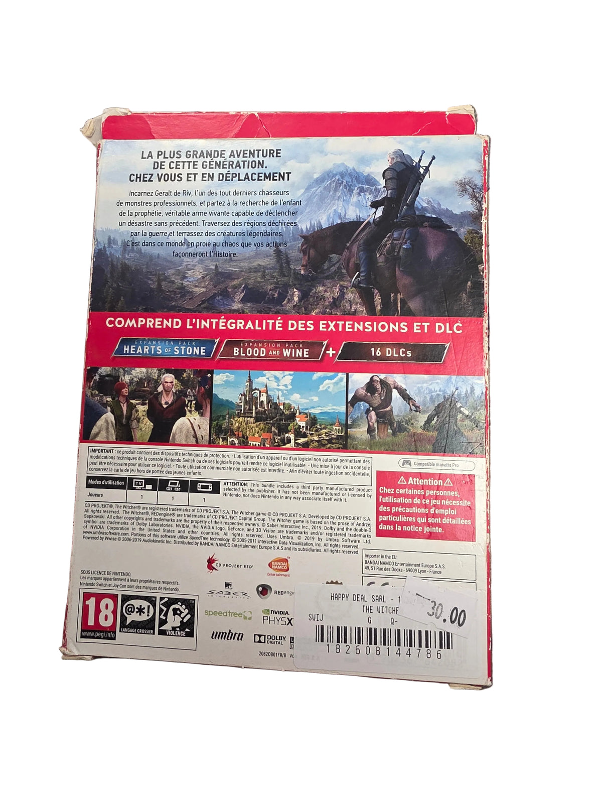 The witcher Wild Hunt complète édition