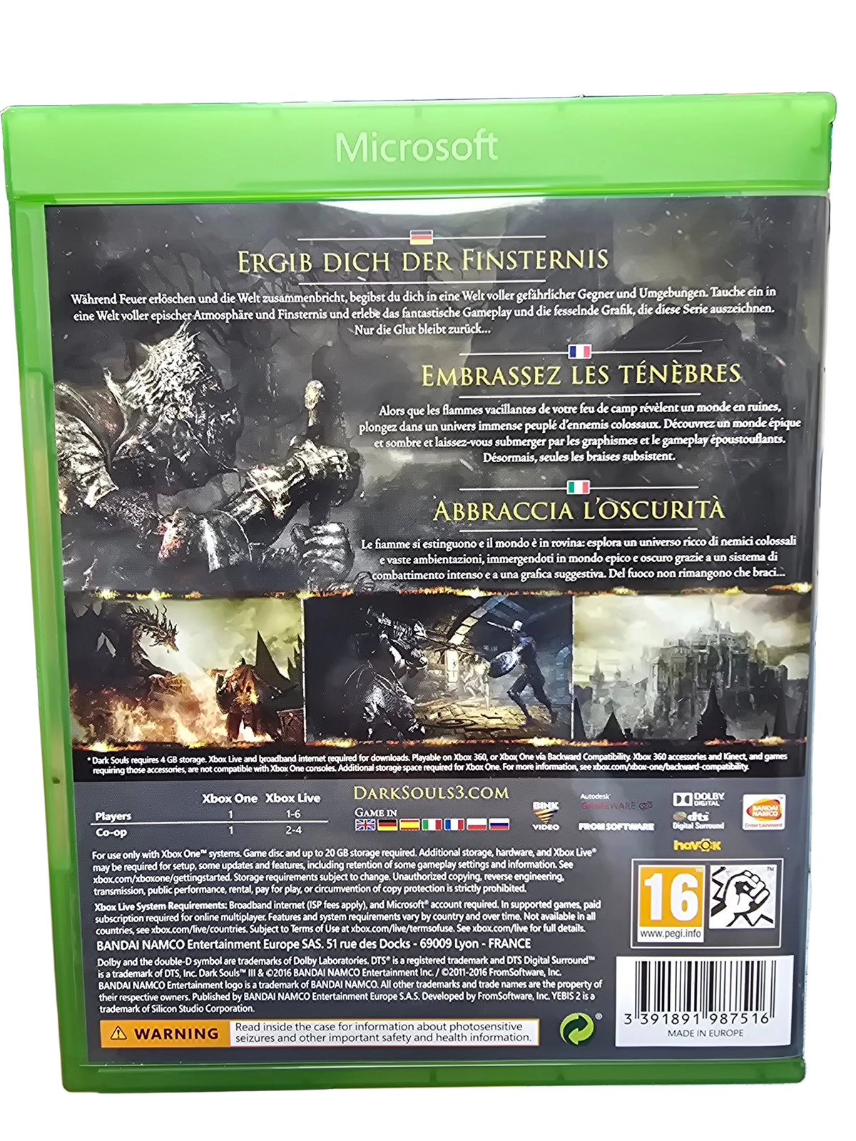 Dark Souls III XONE
