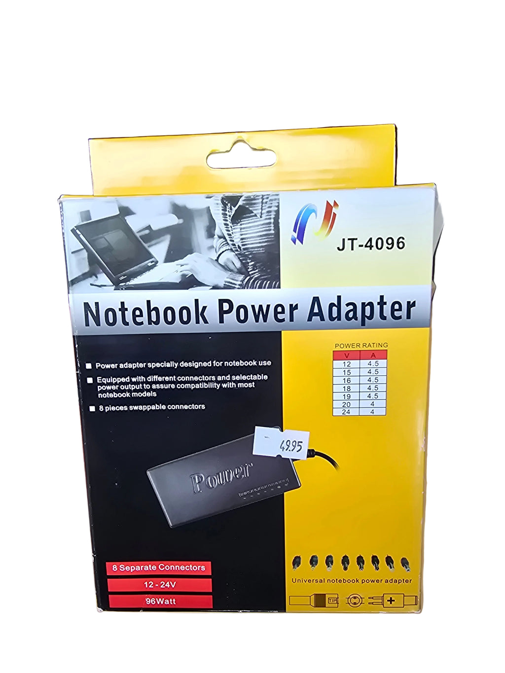 Chargeur Universel 12-24v 96watt // Notebook Power Adapter