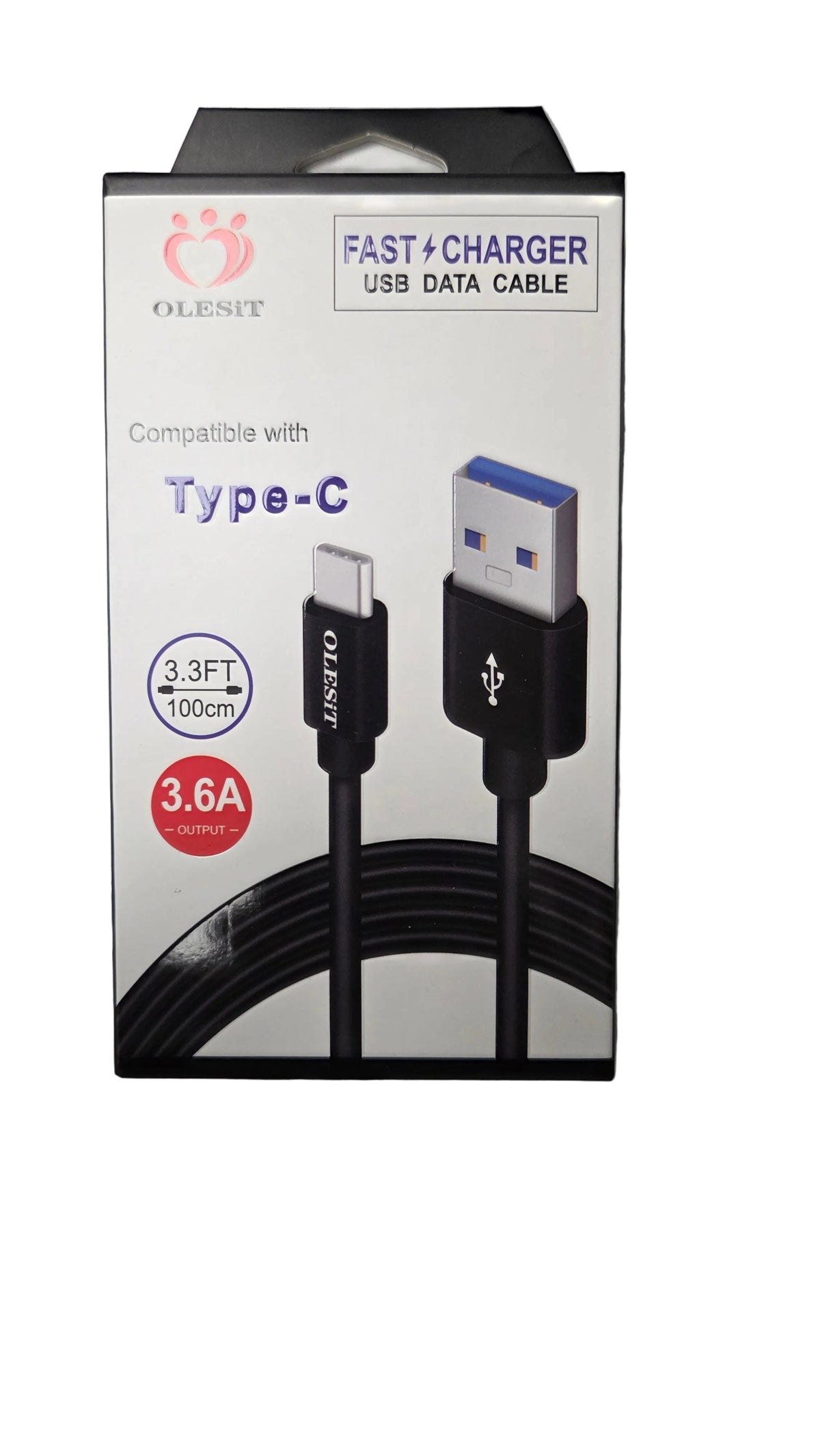Cable USB-A/ USB-C  1 mètre
