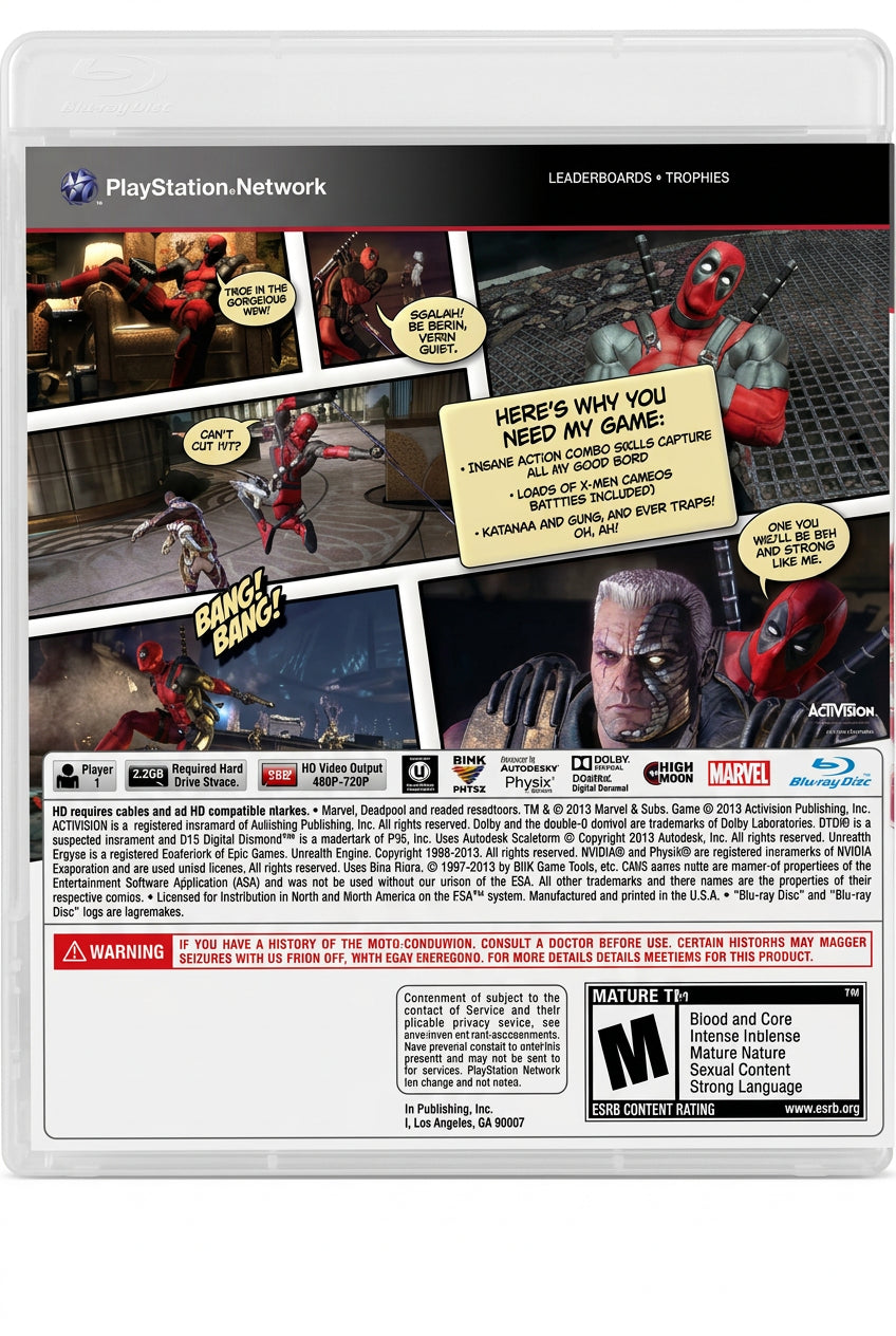 Deadpool PS3