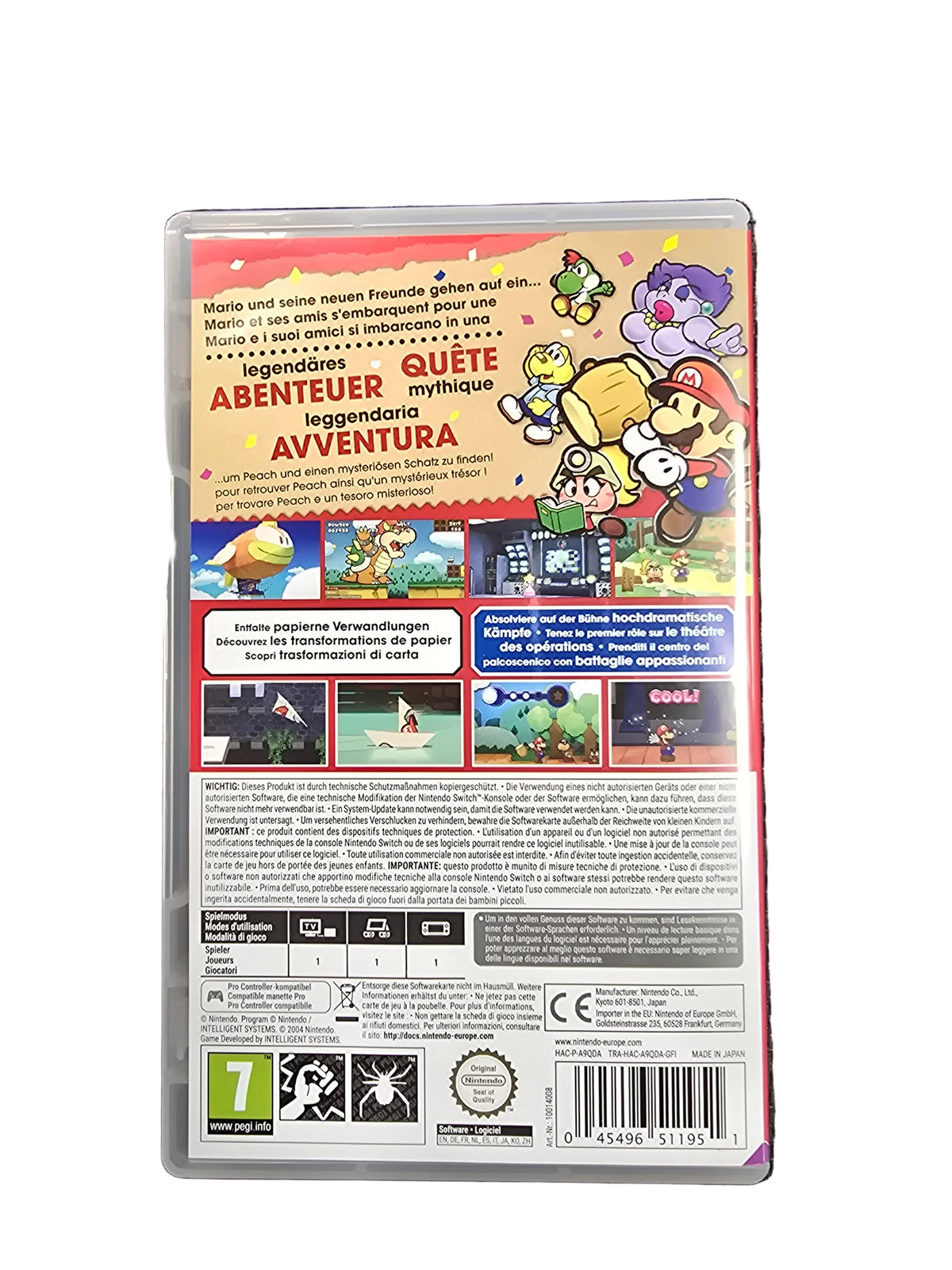 Paper Mario La porte millénaire SWITCH