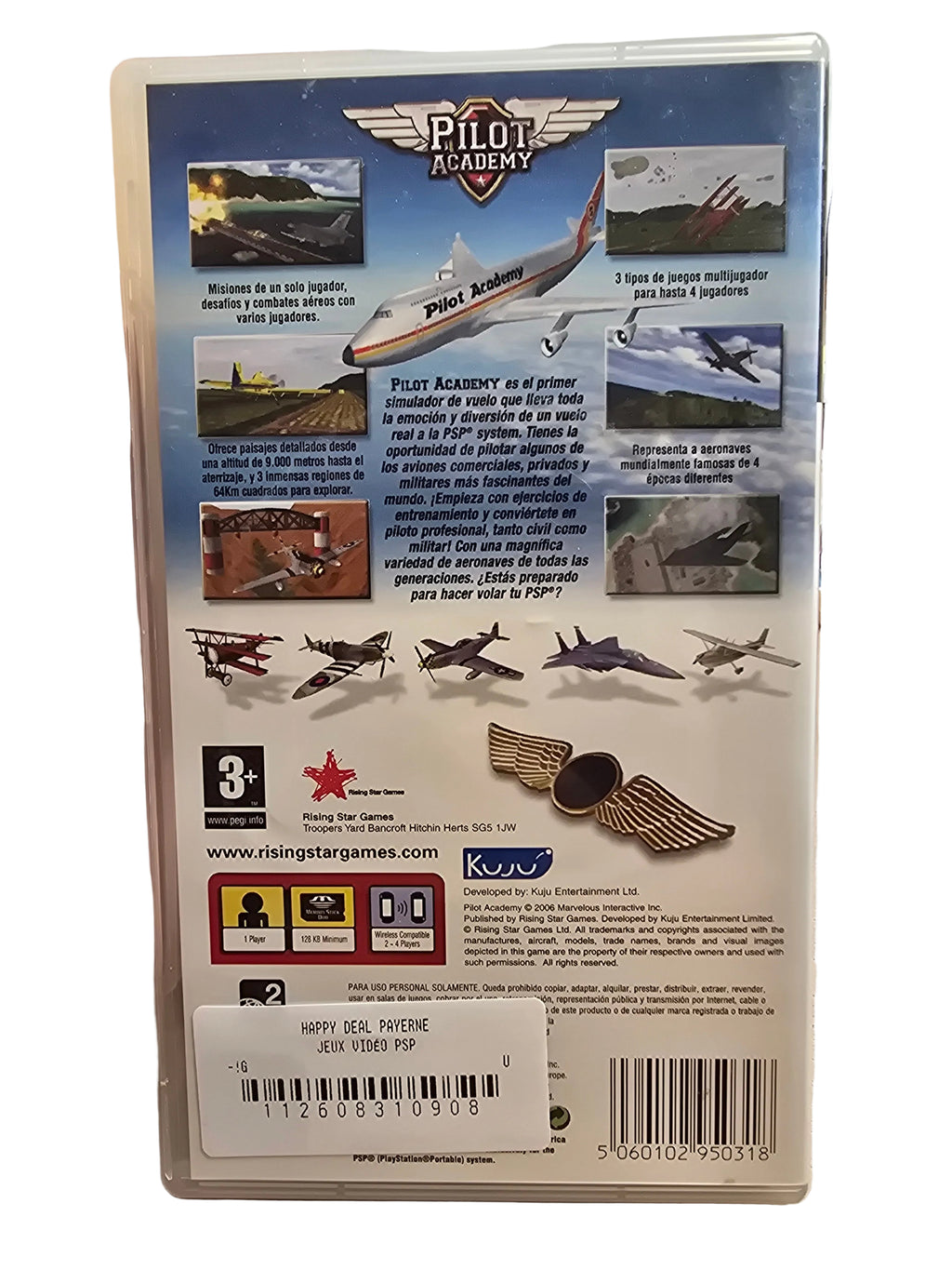 Pilot Academy (espagnol) PSP