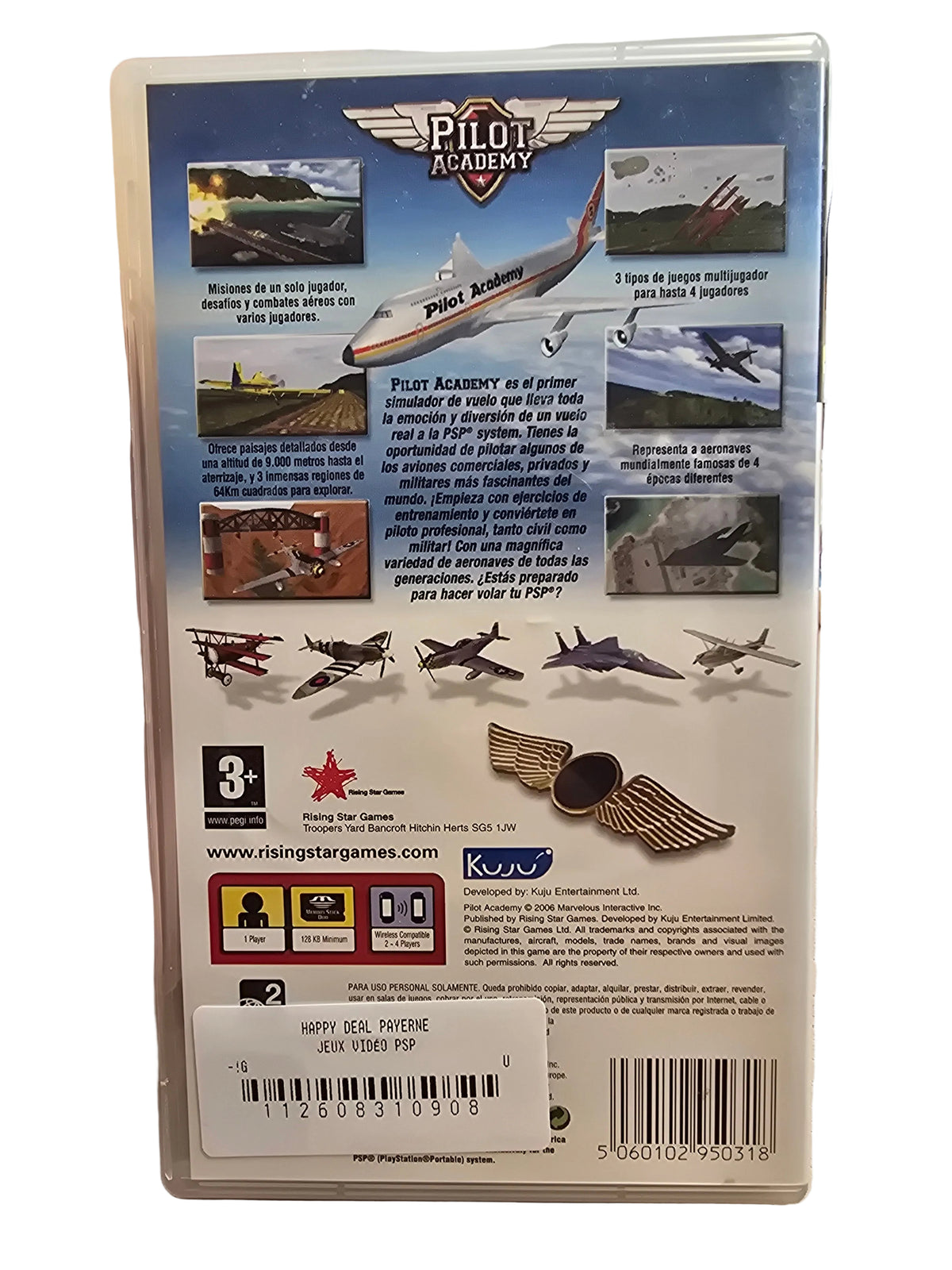 Pilot Academy (espagnol) PSP