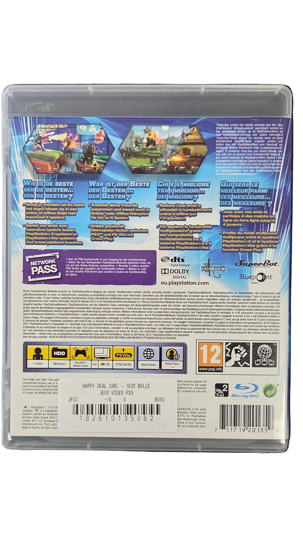 PlayStation All-Stars Battle Royale JPS3