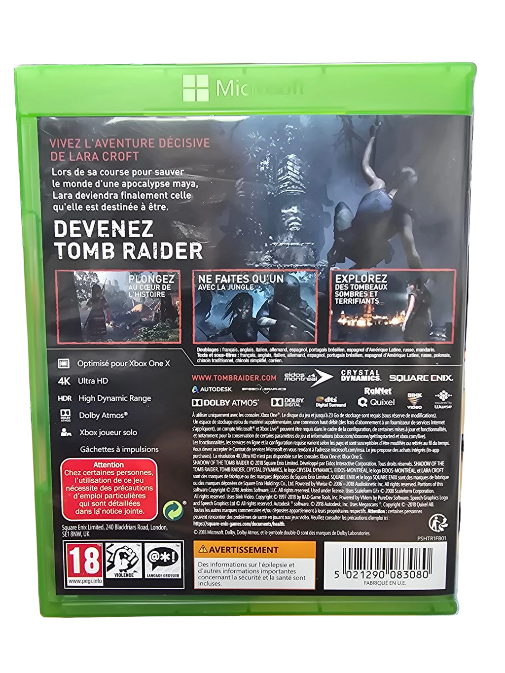 Shadow of the Tomb Raider XONE