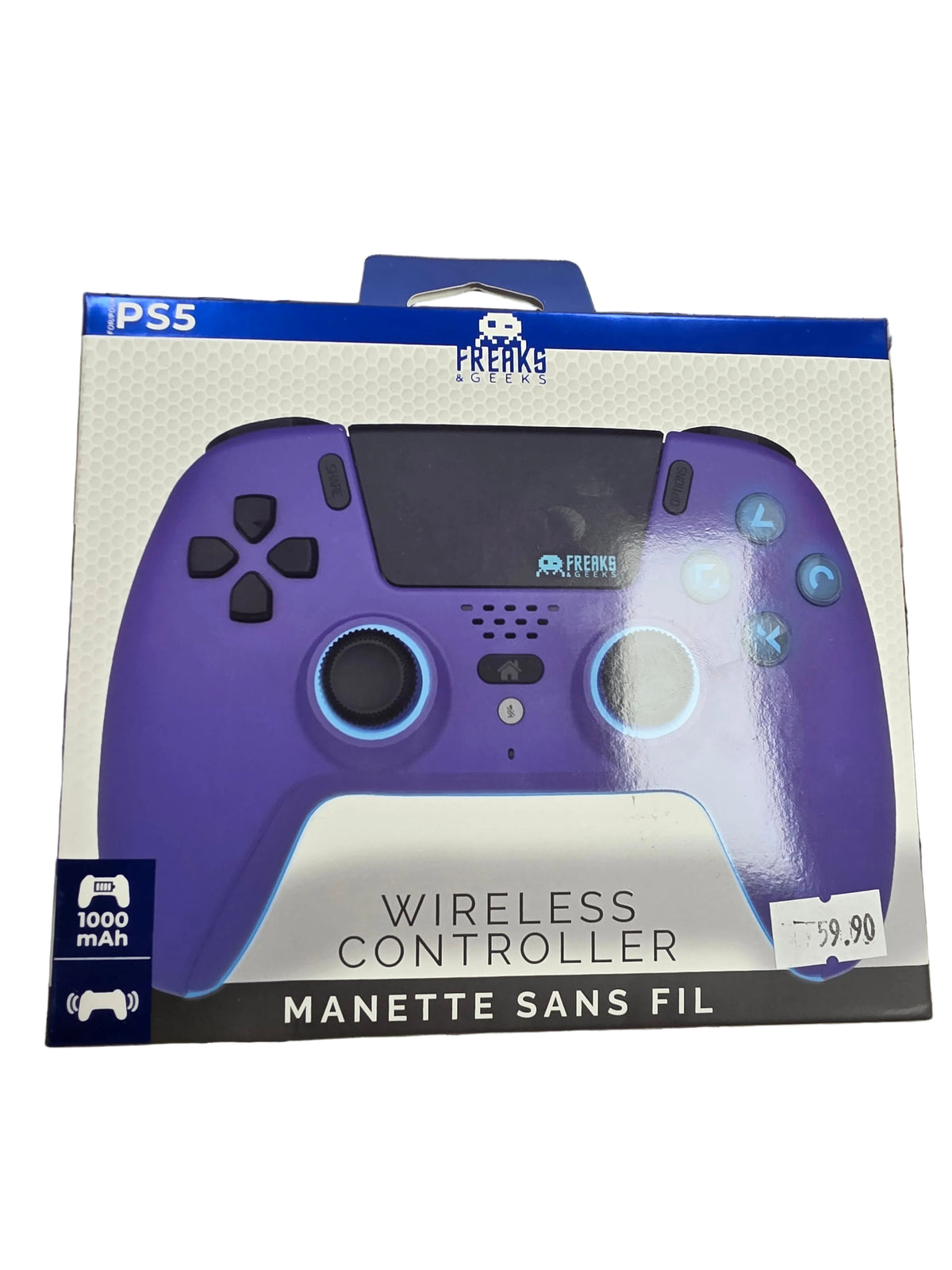 Freaks & Geeks Wireless controller PS5/PC/Android/IOS