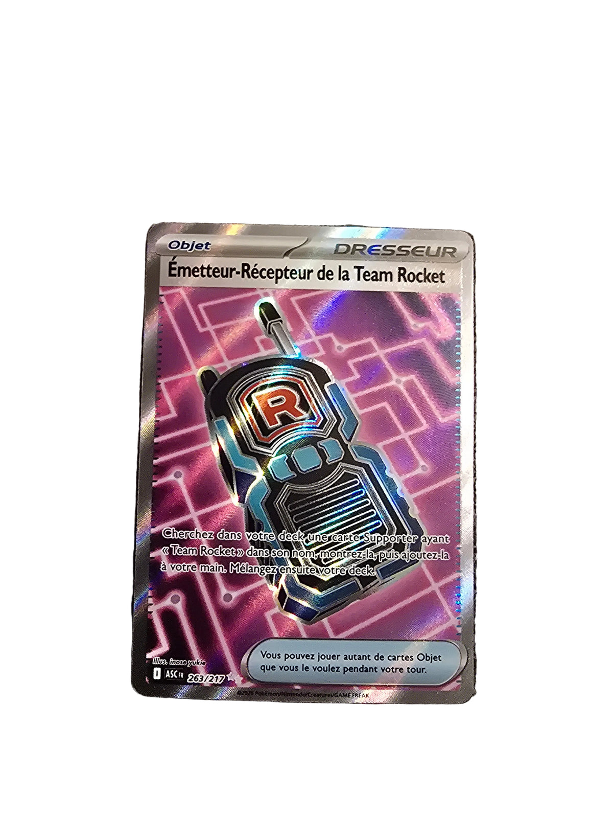 263/217 Émetteur-Récepteur de la team rocket FR