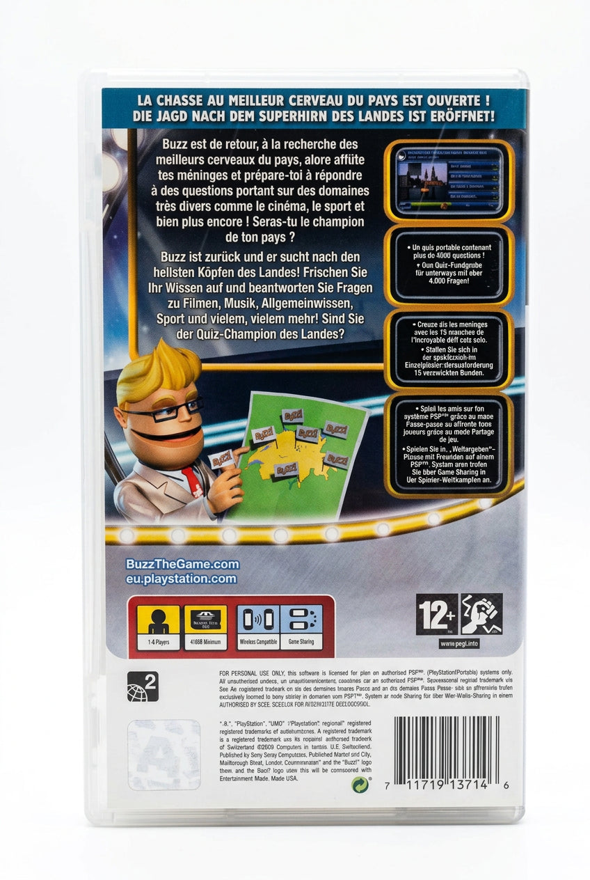 Buzz Brain of Swizerland PSP