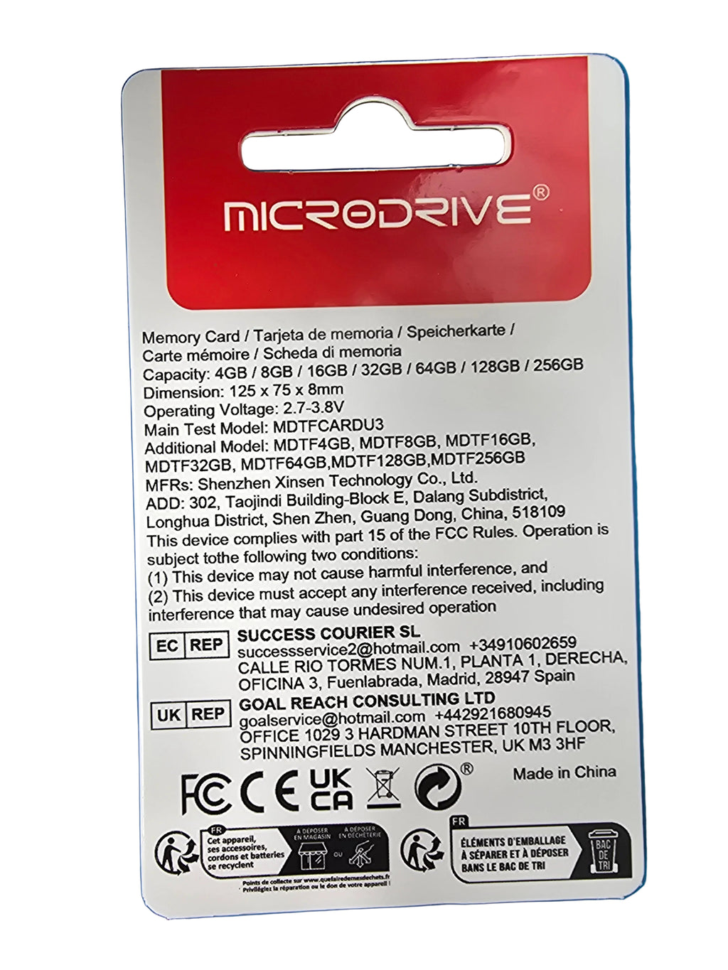 Microdrive Carte micro SD 32gb