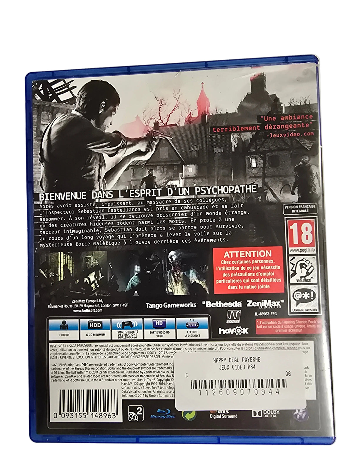 The evil within PS4