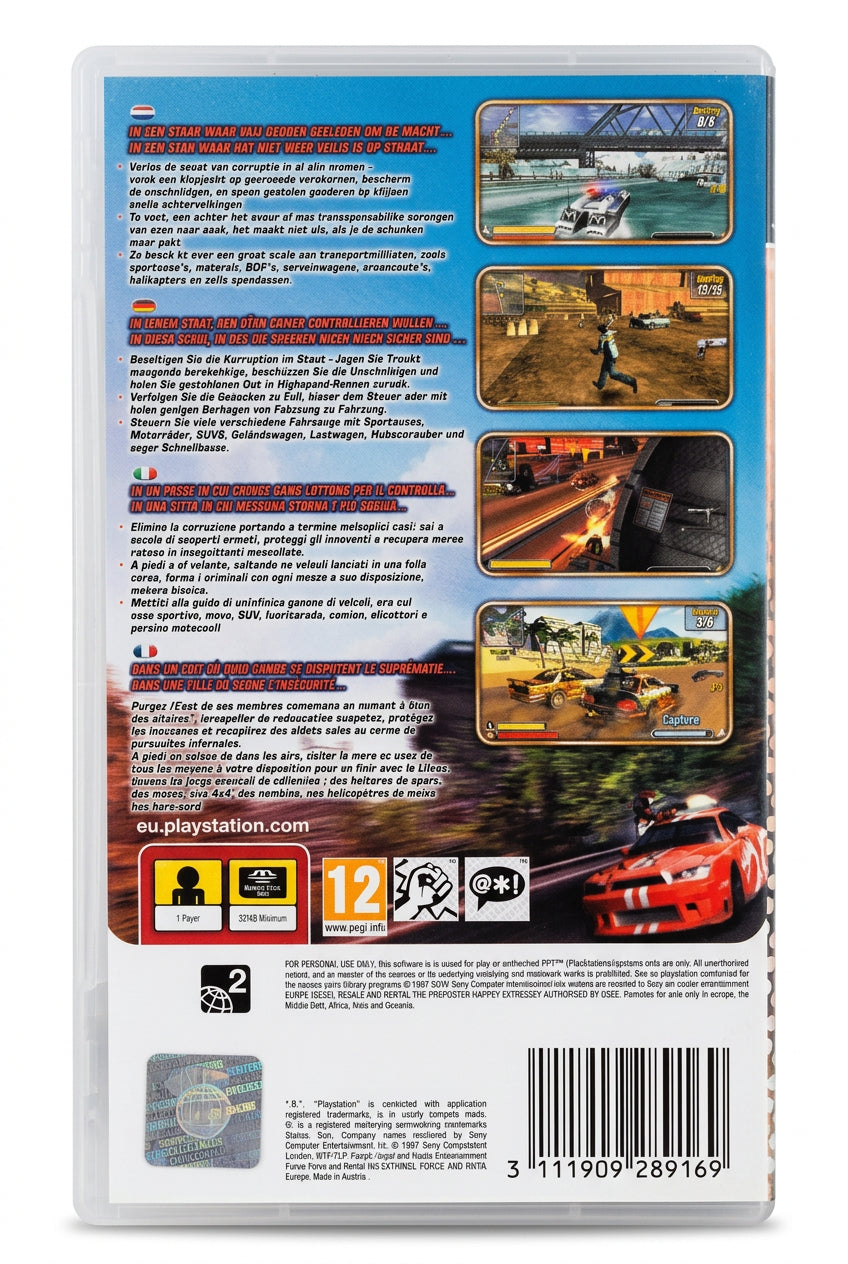 Pursuit Force Essentials/Platinum PSP