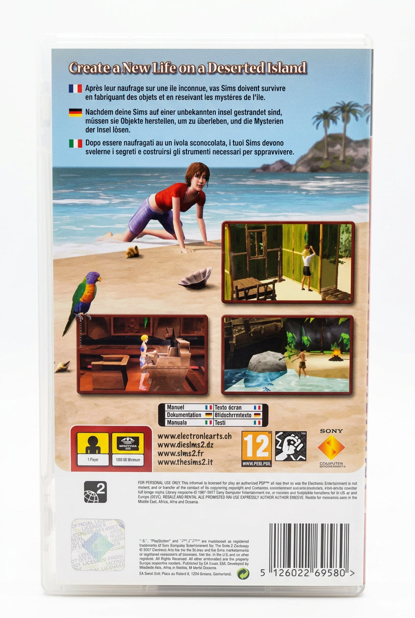 The Sims 2 Castaway Essentials PSP