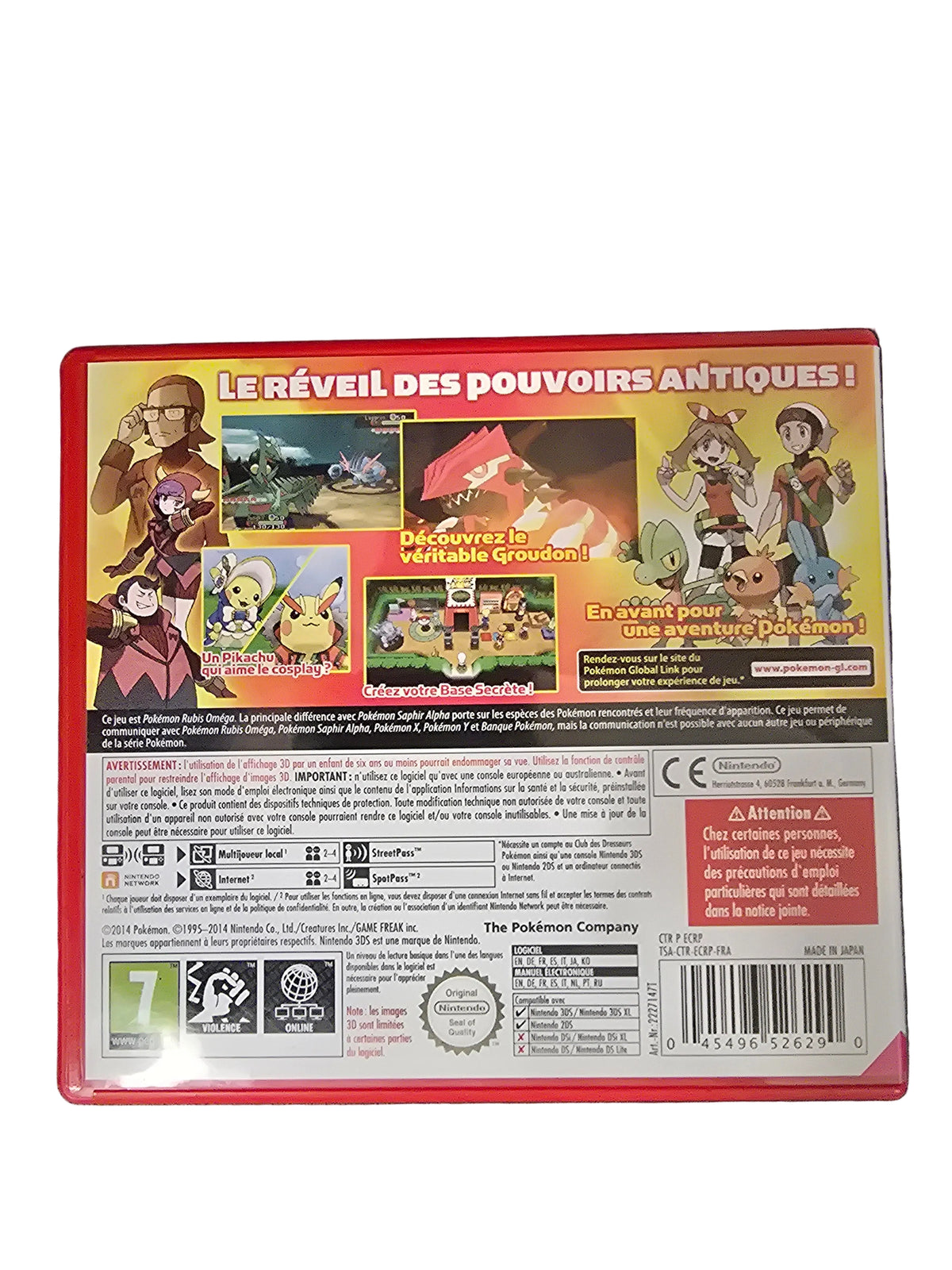 Pokémon Rubis Oméga 3DS