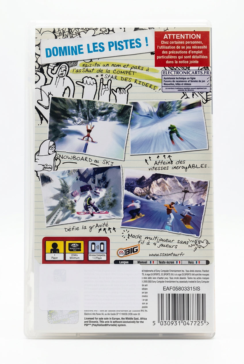 SSX on tour PSP