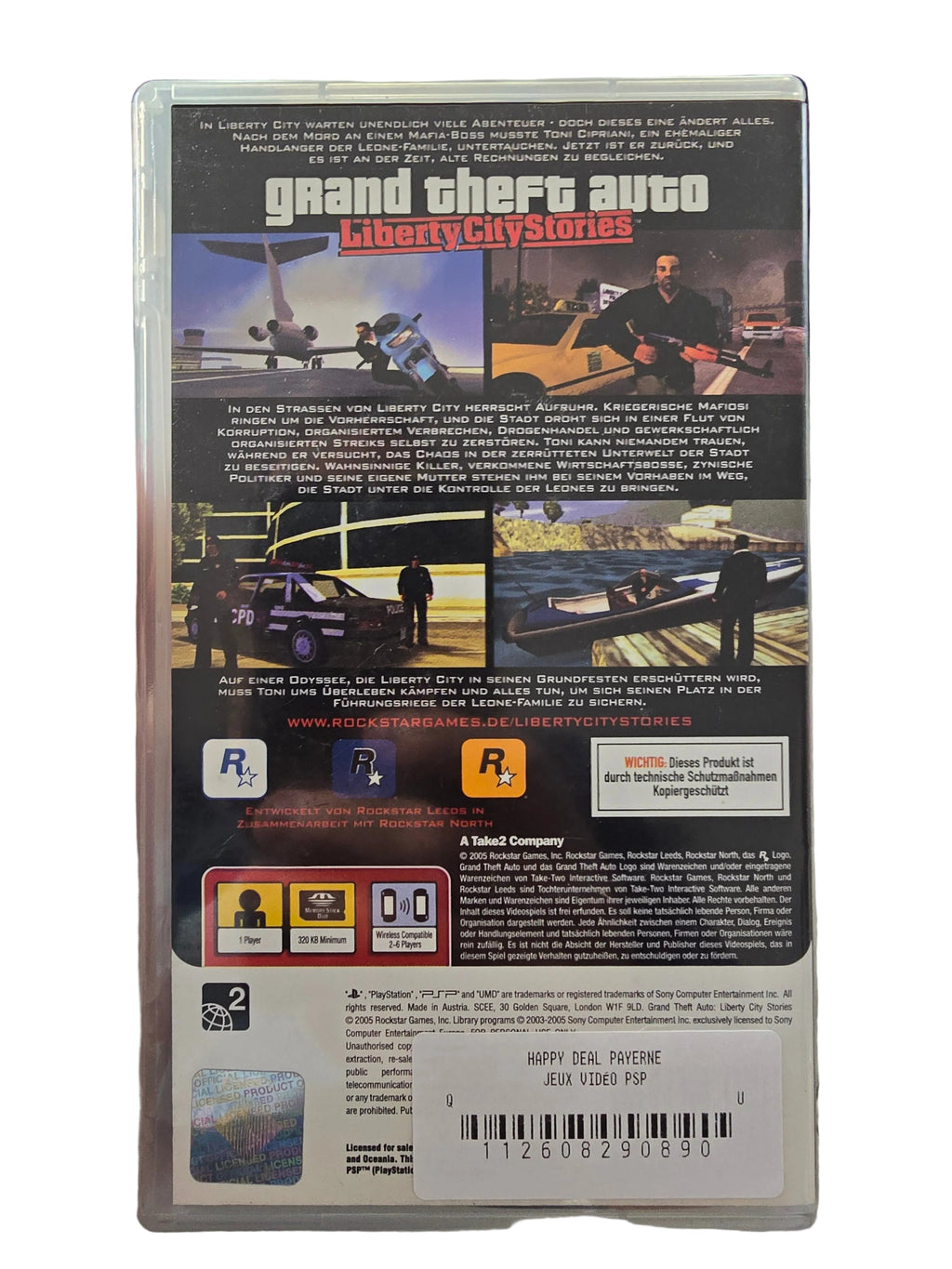 GTA Liberty City Stories (deutsch) PSP