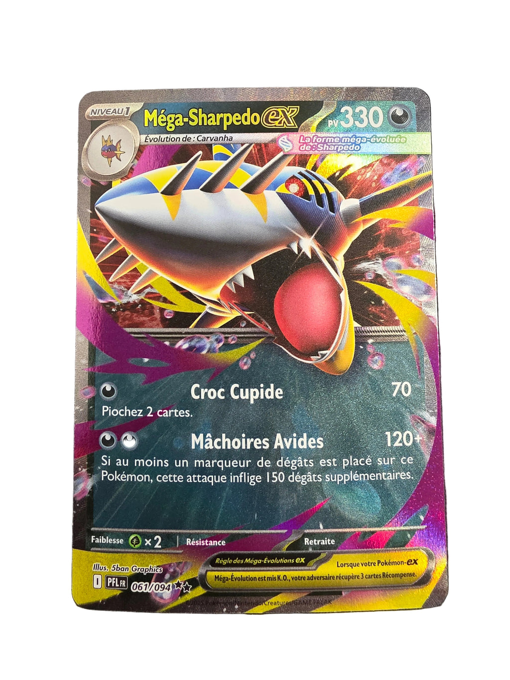 061/094 Méga-Sharpedo ex FR