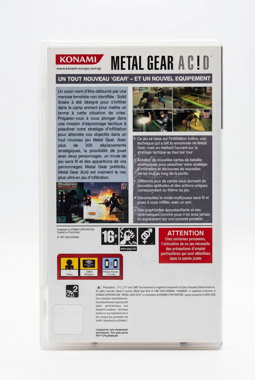 Metal Gear Acid PSP