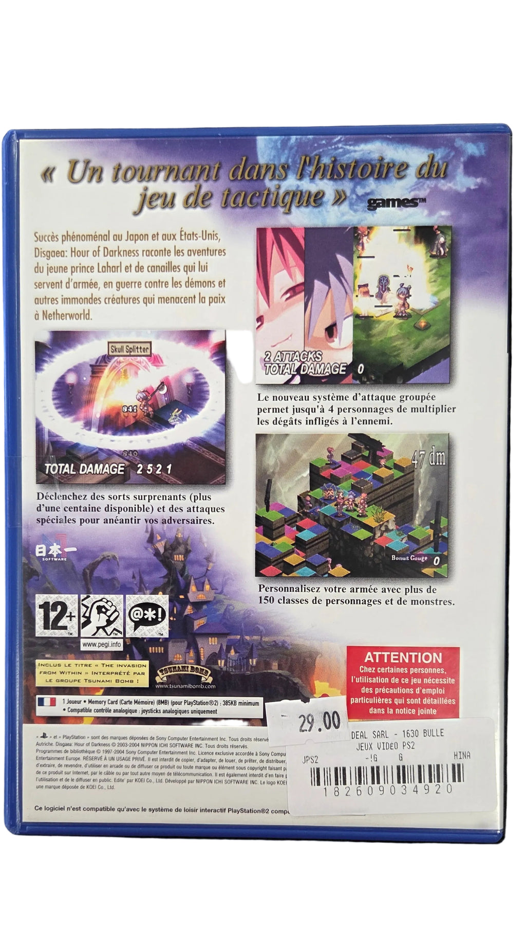 Disgaea: Hour Of Darkness