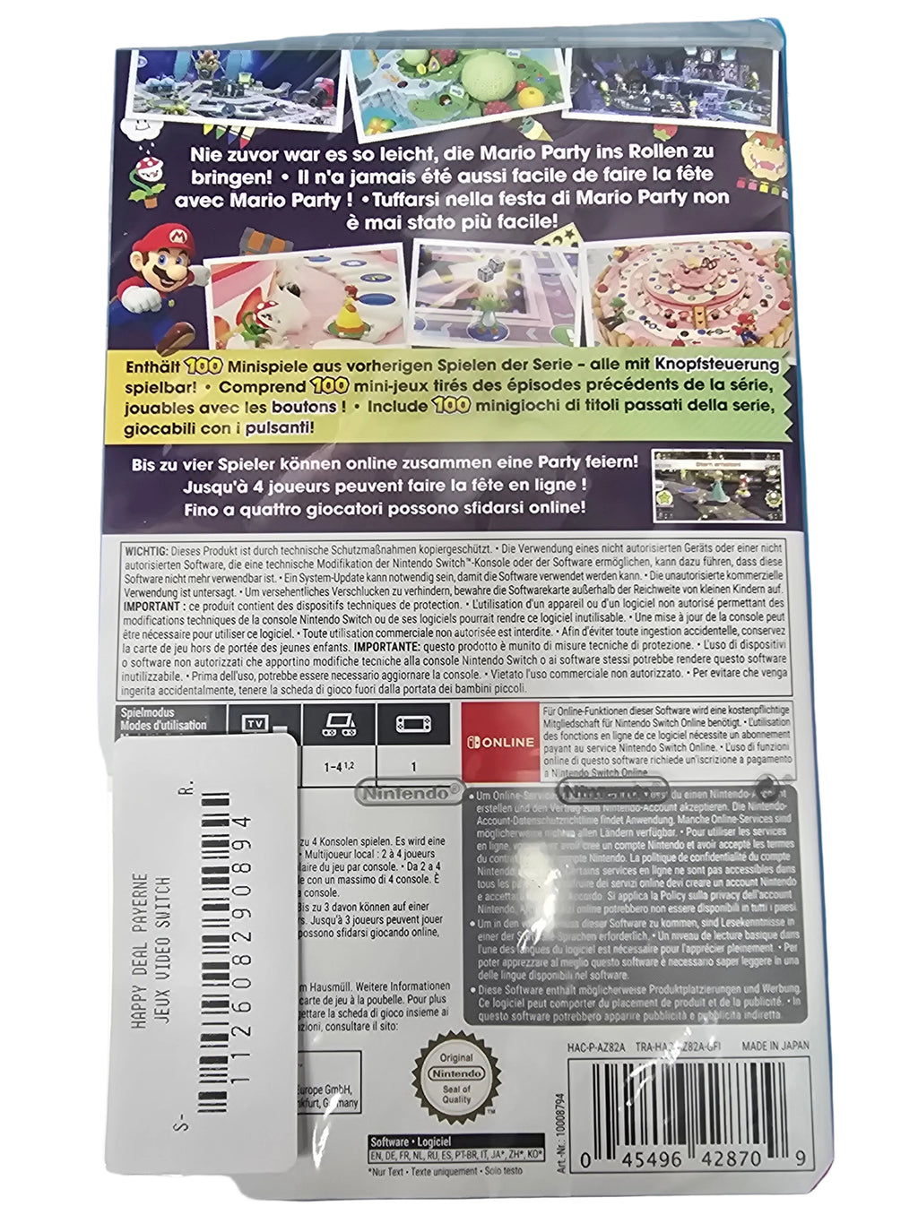 Mario Party Superstars Switch (neuf)