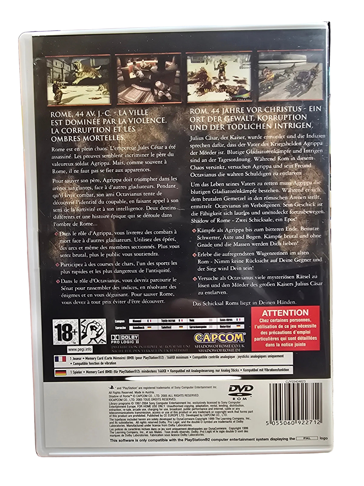 Shadow Of Rome PS2