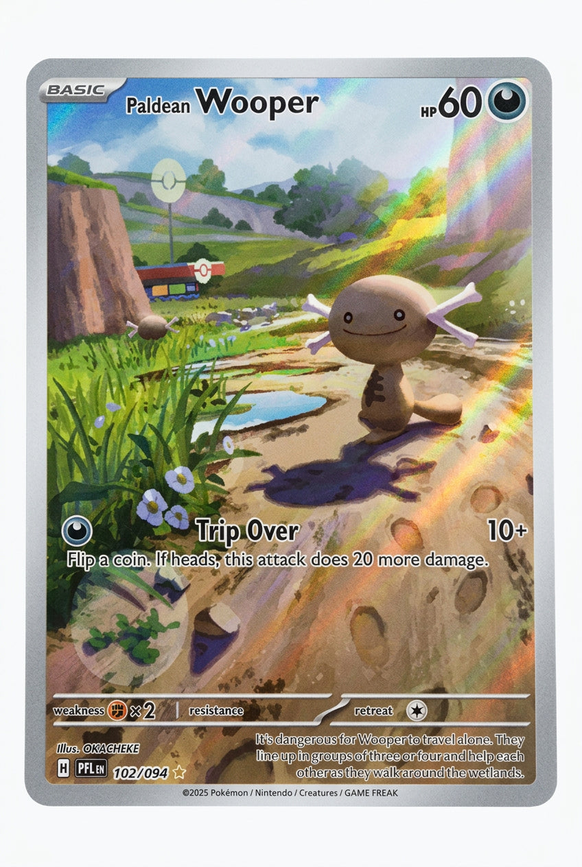 102/094 Paldean Wooper ENG